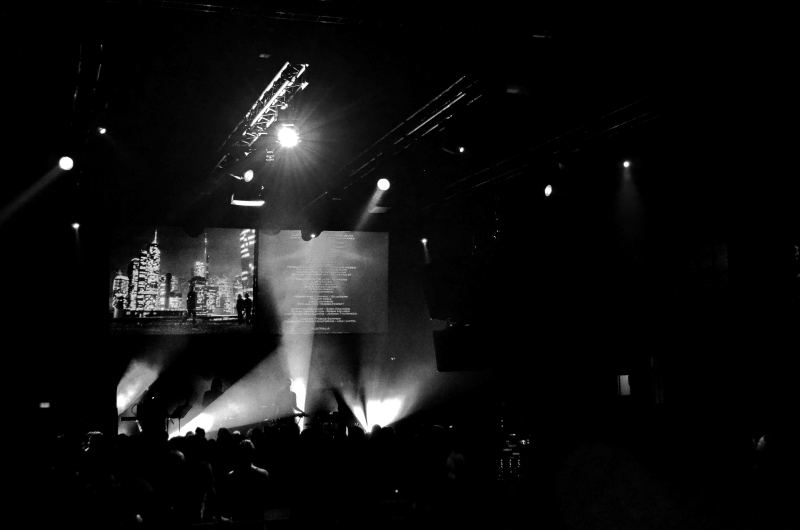 Laibach live at Berghain, Berlin - Photo by Maša Jazbec