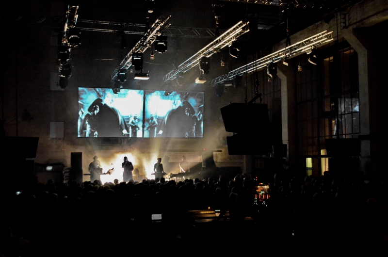 Laibach live at Berghain, Berlin - Photo by Maša Jazbec